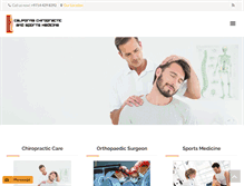 Tablet Screenshot of californiachiropracticcenter.com